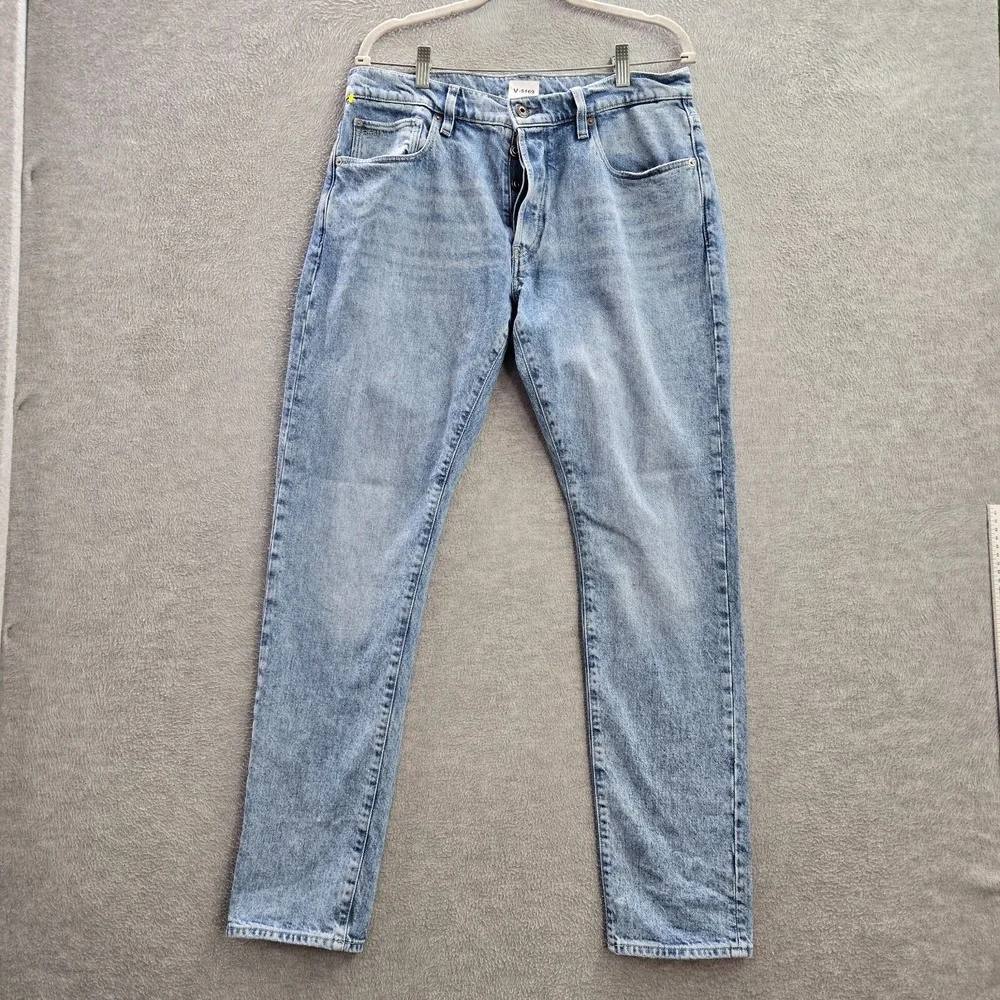 G Star Raw Men Jeans 34x32 Blue 3301 Straight Cyclo Stretch G Origin